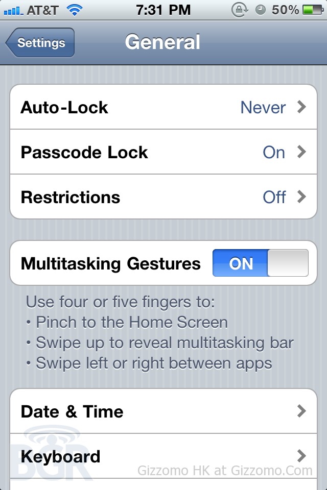 Apple 內部測試載有 Multitouch Gestures 功能的 iPhone 4